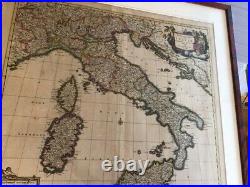 17th Century Italy Map Federic de Wit