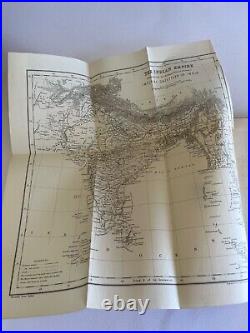 1890's RULERS OF INDIA series 6 VOLUMES fold out maps antique, Oxford British