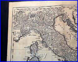 18th Century ITALY MAP Battle of Culloden SONG Electricty Experiments 1747 News