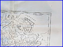 Antique Map Switzerland According to the Best Authorities Carey 1795 Engraving