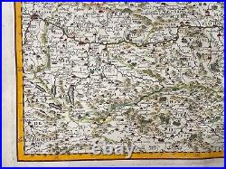 Austria 1657 Sanson D'abbeville Large Antique Map 17th Century