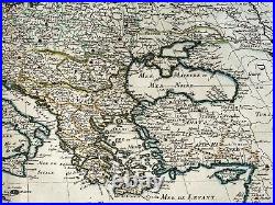EUROPE c. 1650 NICOLAS SANSON D'ABBEVILLE LARGE ANTIQUE MAP 17TH CENTURY