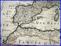 EUROPE c. 1650 NICOLAS SANSON D'ABBEVILLE LARGE ANTIQUE MAP 17TH CENTURY