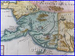 Iceland 1747 Nicolas Bellin Nice Large Antique Map 18th Century