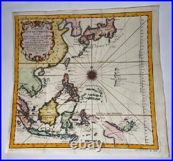 Japan Korea Philippines East Indies 1746 Nicolas Bellin Antique Map 18th Century
