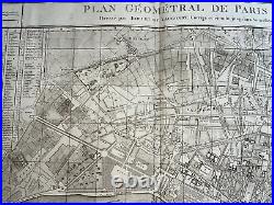 Paris 1797 Robert De Vaugondy & Delamarche Very Large Antique Map