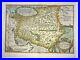 Persia 1592 Abraham Ortelius Nice Unusual Large Antique Map 16th Century