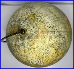 Philips 12 Inch Terrestrial Globe Mid century Sisson & Parker ltd