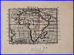 Rare antique Ortelius/Vrients Map of Africa. Original