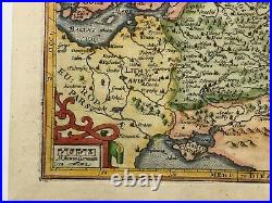 Russia 1613 Mercator Hondius Atlas Minor Unusual Nice Antique Map 17th Century