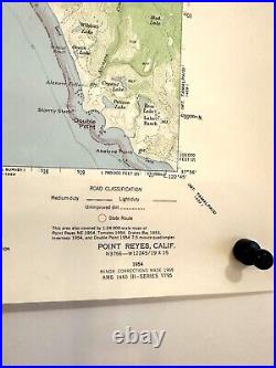 USGS Topo Map 15 Min Vintage Point Reyes, CA 1954 Used BEAUTIFUL Rare Gem