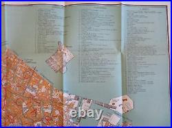 Venice Italy Detailed City Plan Venetian Arsenal Piazza San Marco 1907 large map